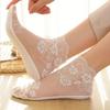 1 Pair Ultra-Thin Lace Ankle Socks Breathable Mesh Socks for Spring and Summer