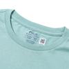 Polo Ralph Lauren Хлопковый вязаный топ с круглым вырезом и вышитым логотипом-пони, с коротким рукавом, для детей, топ, Сине-зеленый 323832904-506