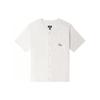 Converse Shirts Men's White V-neck Moderate Shirt (Unisex) Shirts 10024736 A02