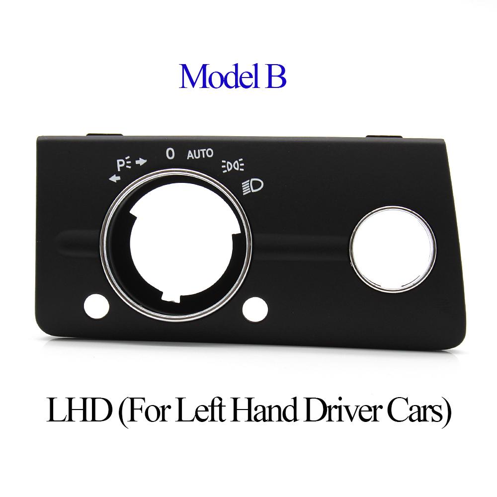 LHD передняя панель автомобиля, переключатель фар, крышка, накладка, замена для Mercedes Benz W211 E Class E320 E350 E550