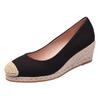 Fashion Loafers Wedges Espadrilles Woman Pumps Casual Slip-on Shoes Women Comfort Walk Elegant Heeled Shoes Zapatos De Damas Elegantes