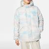 Li Ning Wade Series Cotton Candy Casual Reflective Short Down Jacket Unisex Jacket Off-White AYMR511-1