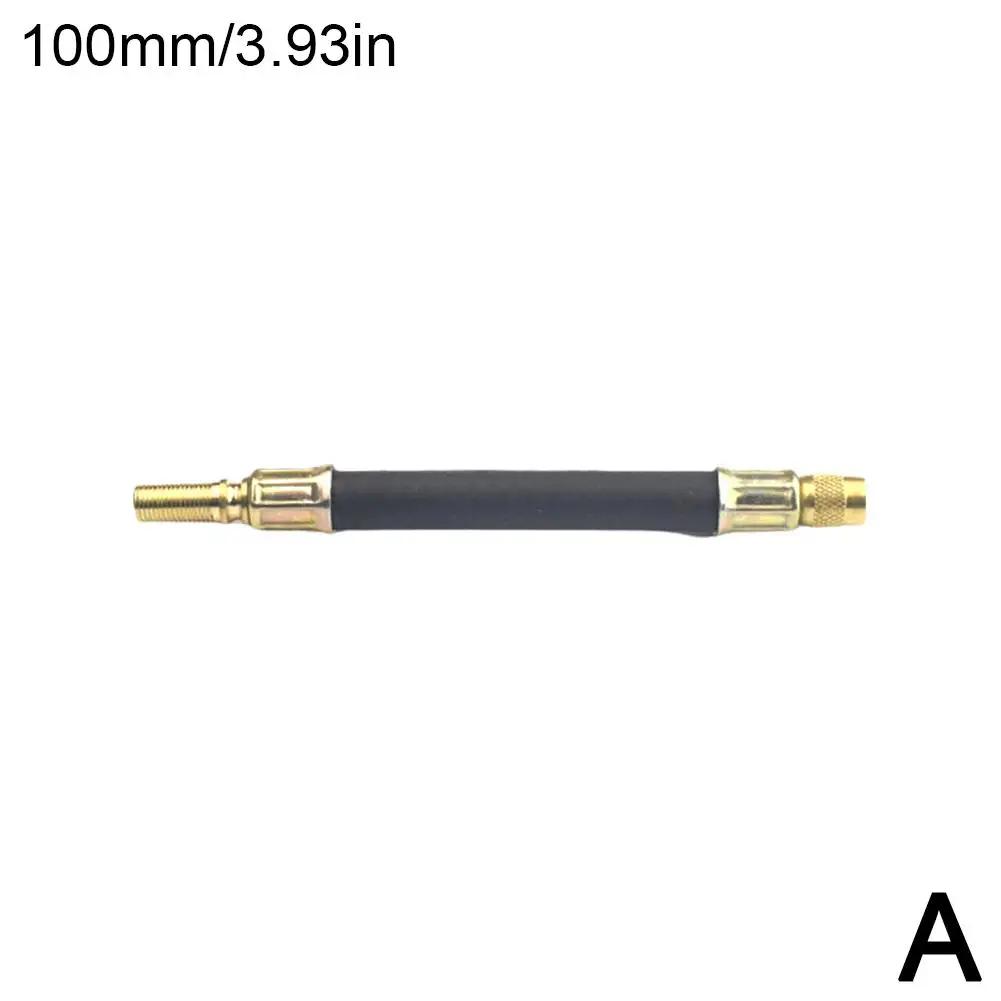 Various Braided Flexible Hose Tire Valve Inflatable Adapter Wheels Extensions Tube Stems Valve Hose Car Wire Tyre Rubber St T9P8