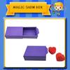 Magic Purple Magic Box Plastic Magic Kits Wonderful Magic Disappearing Box  for Kids Teens