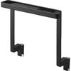Tower Towel Rack, H15, Black, Under-Sink Storage, W20 X D9-10 X H19.5cm, Towel Bar, Anti-Tangle, 1591