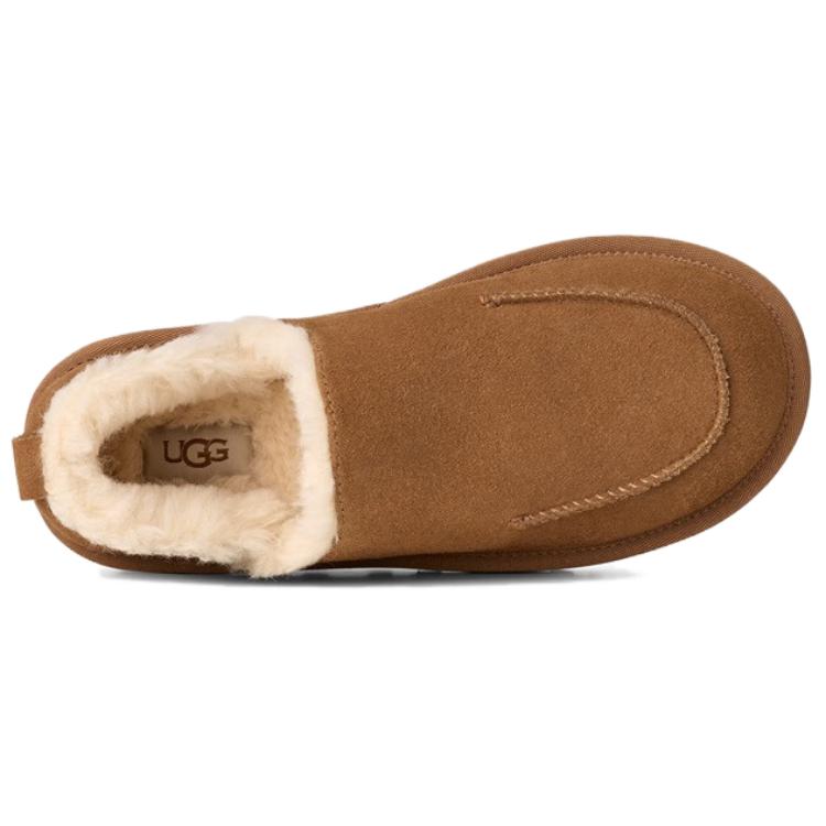 UGG Loria Натягивающиеся Минималистичные Модные Повседневные Туфли Женская Обувь Коричневый 1174572-CHE