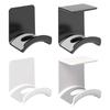 Headphone Stand Hanger Under Desk/Wall Mount Hook Storage Rack for Office and Home Space Saving Bracket White/Black