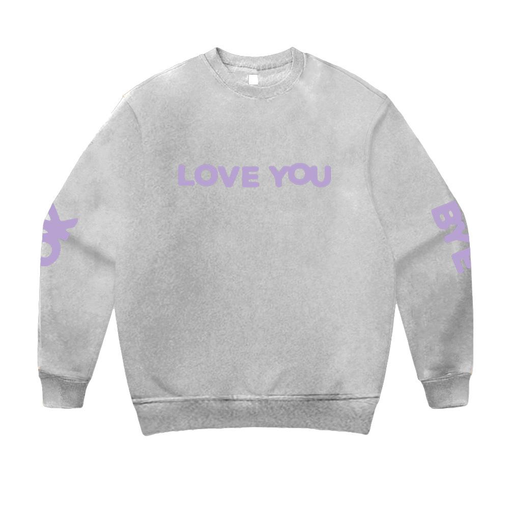 Okay Love You Bye Long Sleeve T-Shirt Olivia Dean Round-neck Long Sleeve Clothing Women Men Fashion Autumn Winter Sweatshirt Y2k