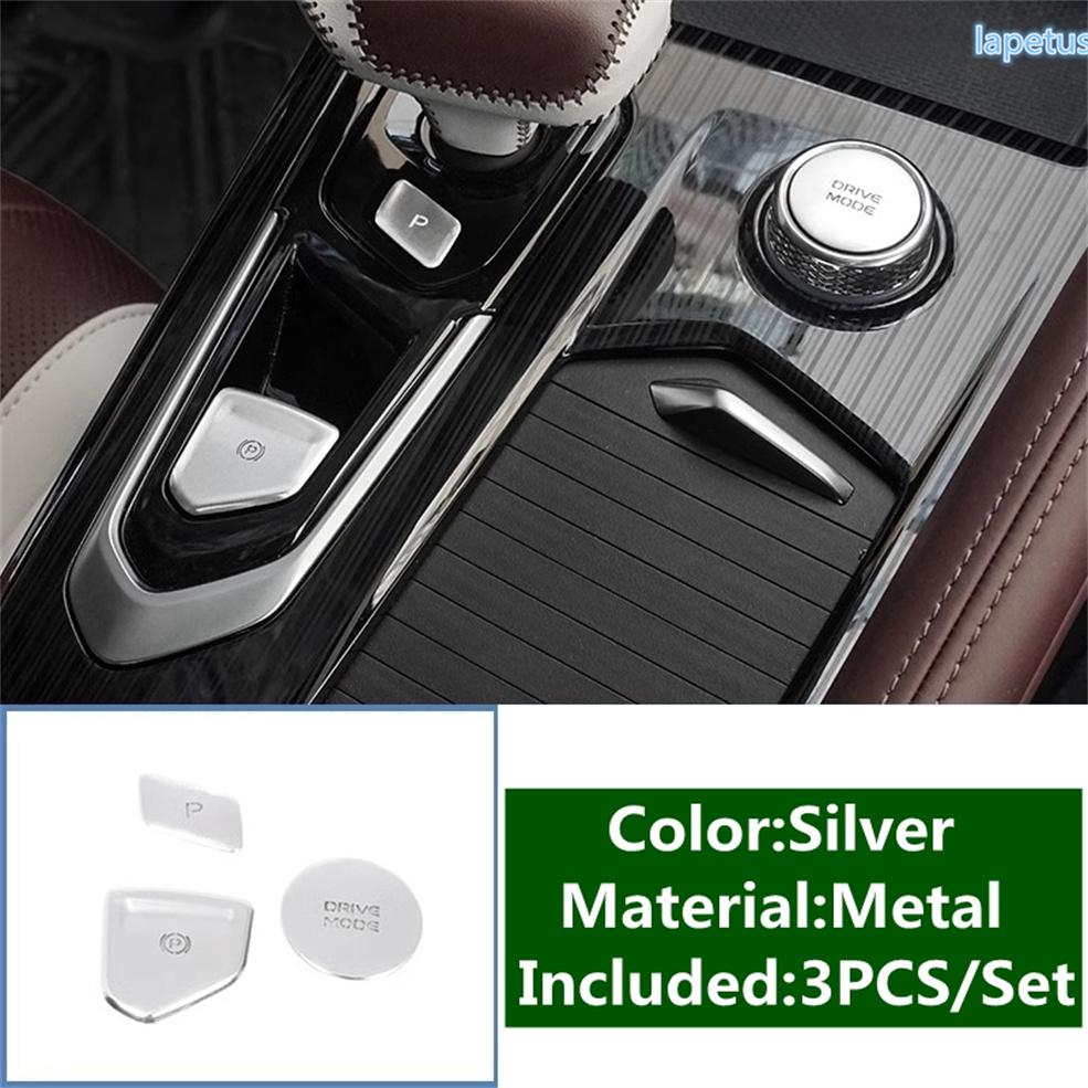 BGY1 For Renault Grand Koleos 2024 2025 Car Start Stop Engine / Emergency Warning Light Button / Park Sequin Cover Trim Accessories