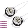2Pcs Light Socket Wire Harness Pigtail Repair Kit 19258649 Fit For Cadillac Chevrolet Gmc Buick Pontiac