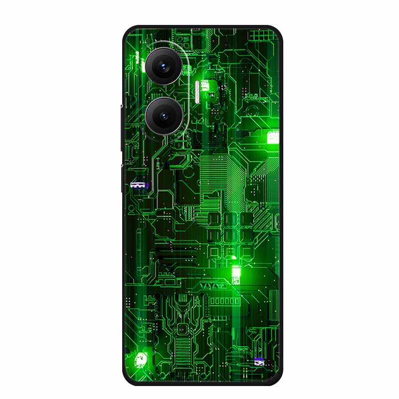 Phone Case For Redmi Turbo 4 Pro 5G Back Cover Case Black Silicone Soft Funda Para For Xiaomi Redmi Turbo 4 Pro Case Coque Shell