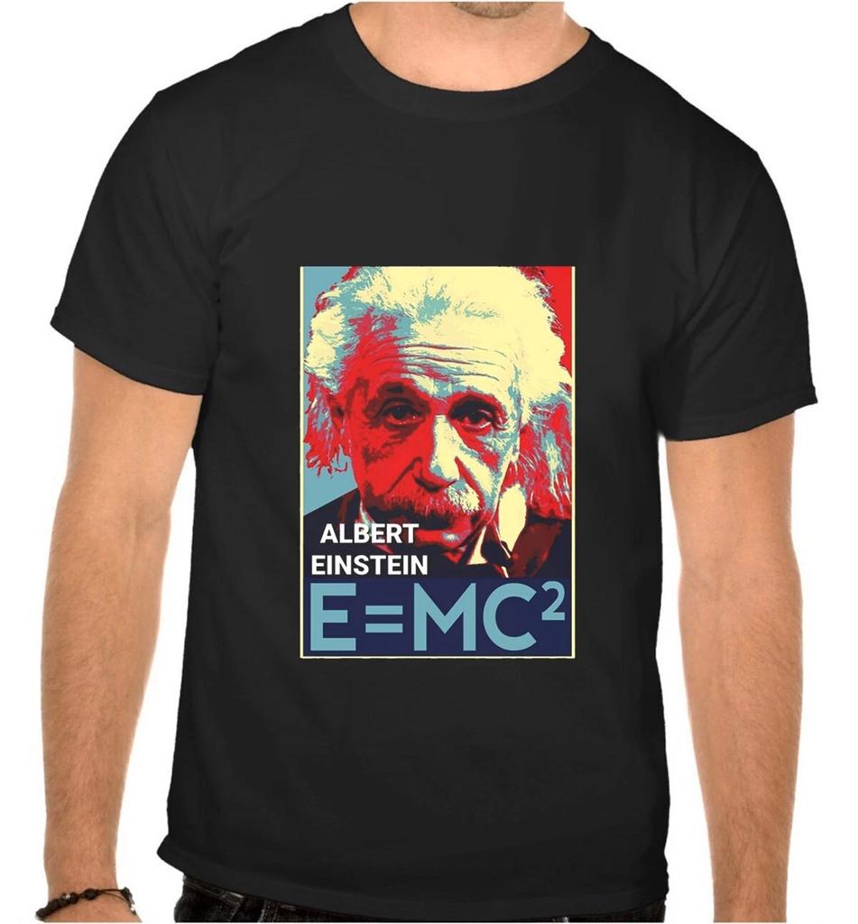 Einstein Albert Black T-SHIRT -1062-