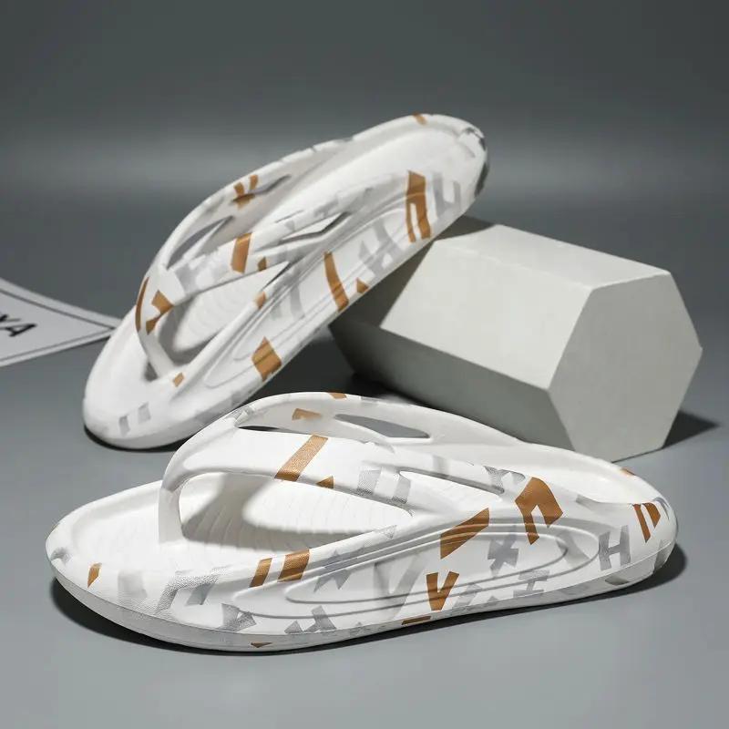 Модная обувь Шиацу для мужчин Платформа Шлепанцы Высокое качество Модные шлепанцы Ева Шлепки 2025 Тренд Летняя распродажа Повседневные мужские тапочки