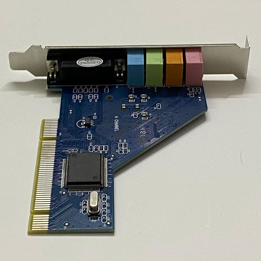 Independent Sound Card PCI 4.1 Channel 3d O Stereo 8738 for Desktop Computer