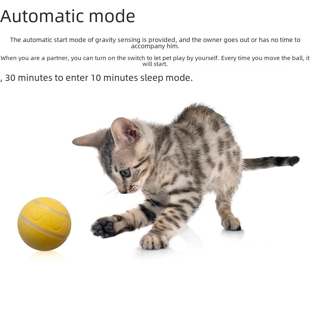 Злой мяч: Новая автоматическая умная игрушка для собак, устойчивая к укусам