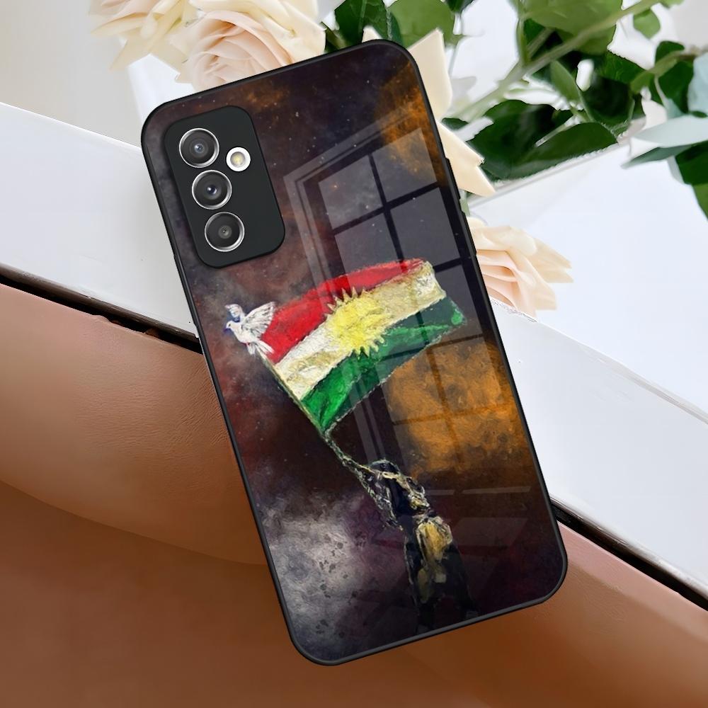 Kurdistan Flag Phone Case for Samsung A15 A25 A35 A55 A14 A24 A34 A54 A13 A23 A33 A53 A12 A22 A32 A52 A11 A05 Cover