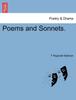 Книга Poems and Sonnets.