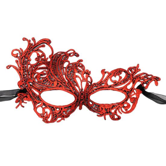 Women Lace Masque Half-face Venetian Masque Thickened Sexy Party Masque for Masquerade Costume Party Prom Carnival