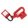 Miniature Circuit Breaker Lock Plastic Casing U Type Circuit Breaker Lockout Device with 2 Keys