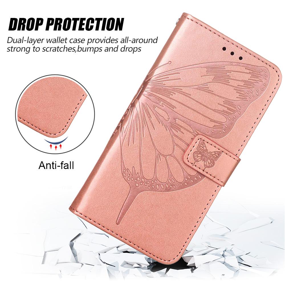 Wallet Bags Butterfly Flip Cover Flower Magnetic Leather Phone Case for Honor X9D X5C X5B Plus X9C Smart X8C X6C X6B X7B X8B X9B