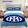 Inter Milan Legacy: Blue Passion Bedding (1 * duvet cover + 2 * pillowcase, without core) Soft and comfortable Christmas birthday gift