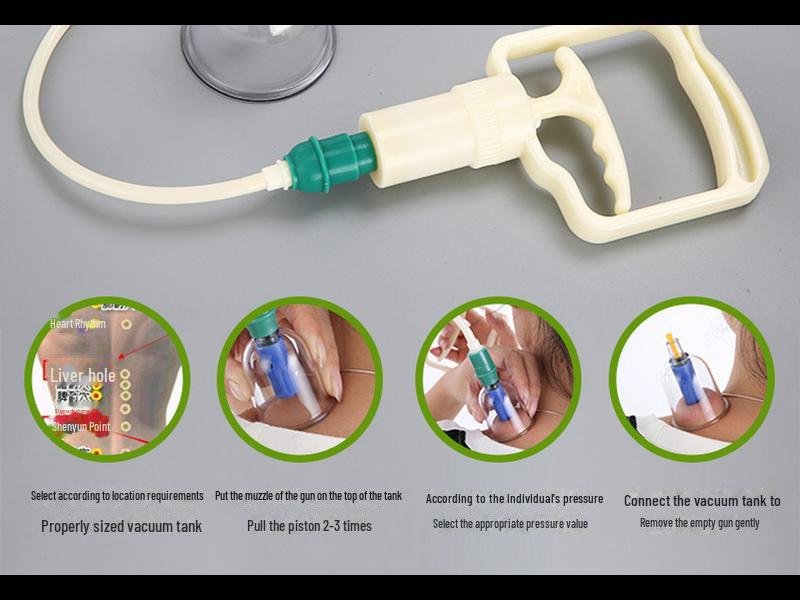 Набор вакуумных банок Kanghuang из 24 предметов — взрывозащищенная, утолщенная конструкция, для осушения воздуха в домашних условиях и баночной терапии.