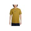 Hiverse Round Neck Pullover Letter Print Quick-Dry Short Sleeve T-Shirt Men T-Shirts Desert-Moss Fur HV4882-399