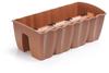 CROWN DCRO600 railing flowerpot | Terracotta