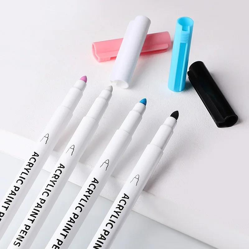 2 Pcs Graffiti Marker Art Body Painting Soft Head Washable Tattoo Writing Mark Sex Toy BDSM Tattoo Pencils Makeup Pen for Adult