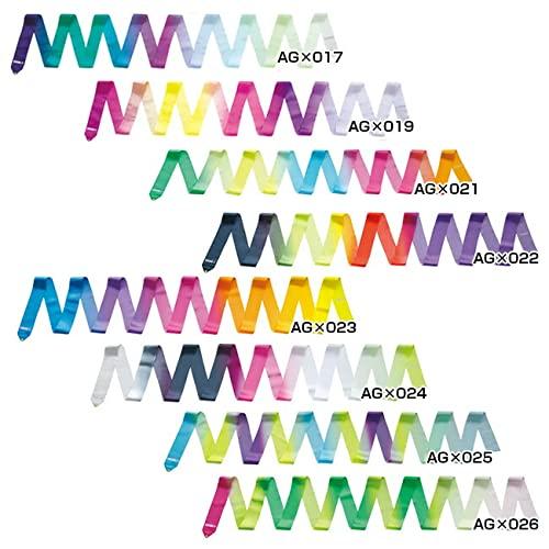 SASAKI Rhythmic Gymnastics Art Gradient Ribbon International Gymnastics Federation Certified (5m) AG×025 MJ-715AG-F