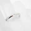 [Pre-owned] TIFFANY PT950 Stacking Band Diamond Ring / Size 15 / j50-12