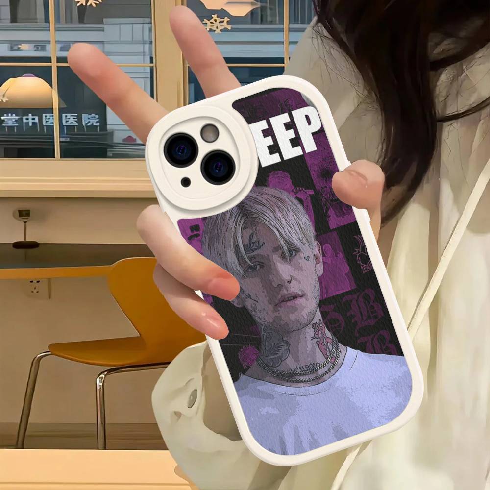 Чехол для телефона singer rapper L-Lil Peep для iPhone 16 15 14 13 12 11 Pro Max Plus Кожаный чехол