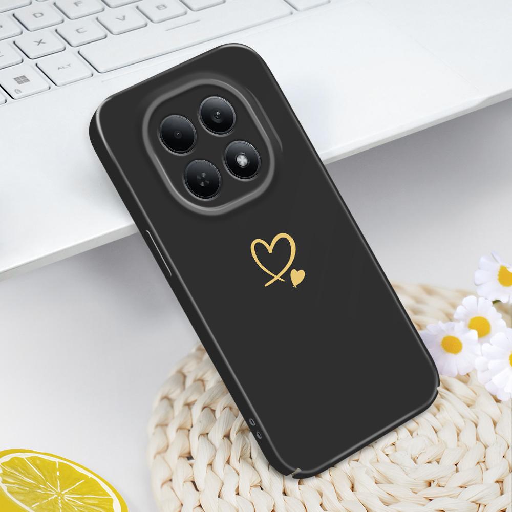 Простой Чехол Для Телефона С Надписью 'Любовь' Для Xiaomi Redmi Note 15 14 13 12 11 Pro Plus 12S 11S 14C 13C 4G 5G Пленка Жесткий Чехол