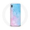 Case for Samsung Galaxy A10 Blue Pink Background