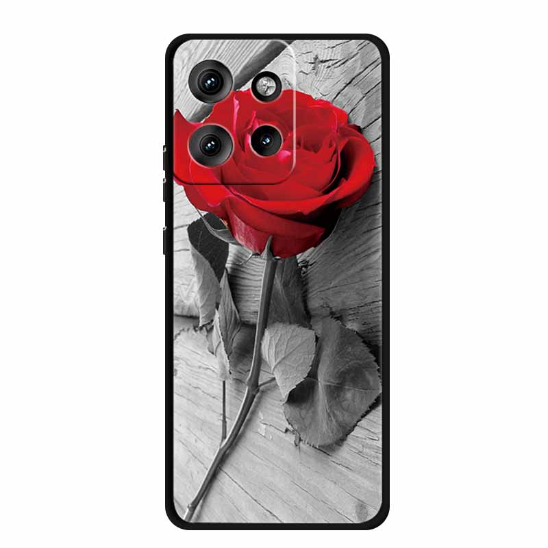 Чехол для Moto Edge 50 Neo Роскошные мягкие силиконовые чехлы из ТПУ для Motorola Edge 50 Neo Moto S50 5G Ударопрочный чехол с рисунком сердца Fundas