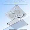 Aluminum Alloy Adjustable Laptop & Tablet Stand with Cooling Fan