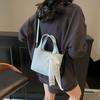 Versatile Handbag Women's 2025 Spring and Summer New Design Women's Bucket Bag Shoulder Messenger Bag Tide