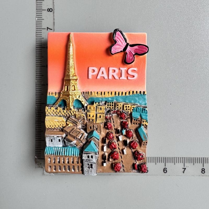 Франция Туристические сувениры Магниты на холодильник Корсика Канны Ницца Эльзас Ментон Французские магнитные наклейки Украшения Подарки для путешествий