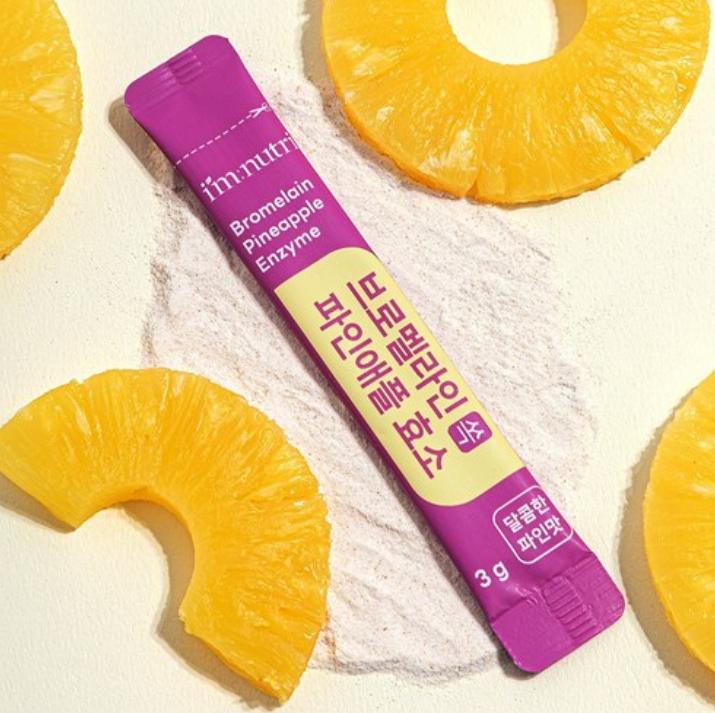 [I'm Nutri] Bromelaine Pineapple Enzyme Powder 30 Sticks