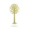 Lovi Ornament Card Tree, 16.5cm, NT, Natural Birch, Assembled, Made In Finland