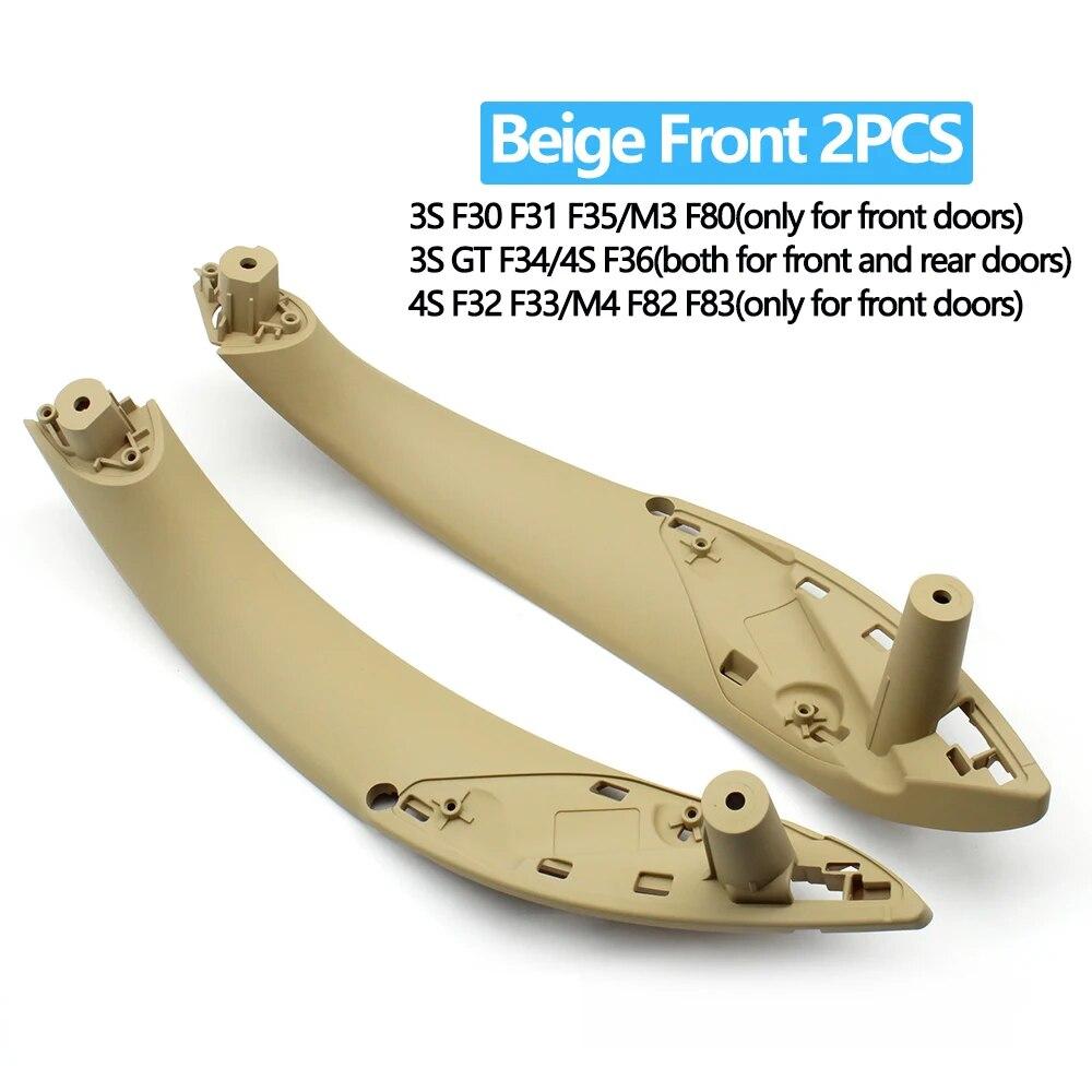 Car Left Right Door Inside Pull Handle Panel Trim For BMW 3 4 Series M3 M4 F30 F31 F32 F33 F34 F35 F36 F80 F82 F83 2012-2018