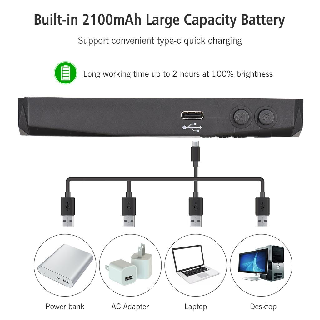 Andoer MFL-02 5W Многофункциональный светодиодный светильник для видеосъемки Портативный карманный светильник Профессиональная RGB-съемка