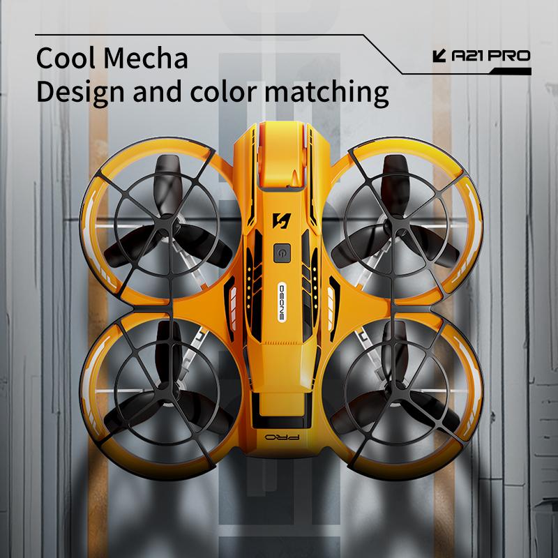 Дрон A21 Pro Профессиональный FPV 4K HD Двойная камера WiFi Бесколлекторный двигатель оптический поток зависание электрическая регулировка Квадрокоптер Дрон К
