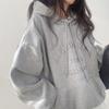 Chic Hong Kong-Style Women's Loose Sweatshirts - Versatile, Stylish, and Lightweight for Spring, Autumn, and Winter.