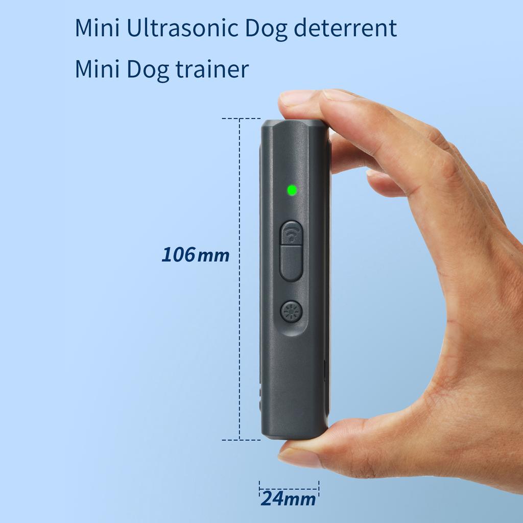 Ультразвуковой отпугиватель собак, USB перезаряжаемое устройство для привода собак, портативный дрессировщик для собак, устройство против лая