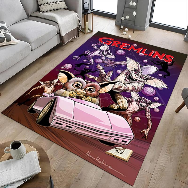 1 шт. Ковер Gremlins Basketball, Коврик для офиса, Коврик для улицы, Декор для дома, Ковер для зоны, Фестиваль