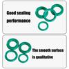 Injector O-Ring Seal Set Injector Solenoid Valve Seal Rubber Rings Washer Repair Set for Piezo