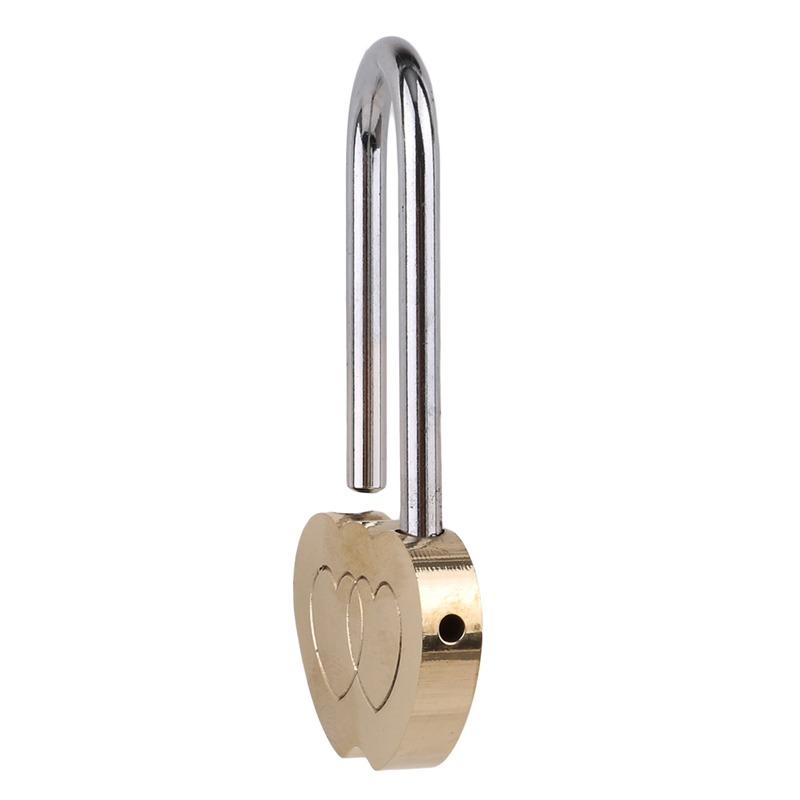 Сердце День Святого Валентина Годовщина 1 шт. Пара Замок Замок Любовь Замок Выгравированный Двойной Подарок