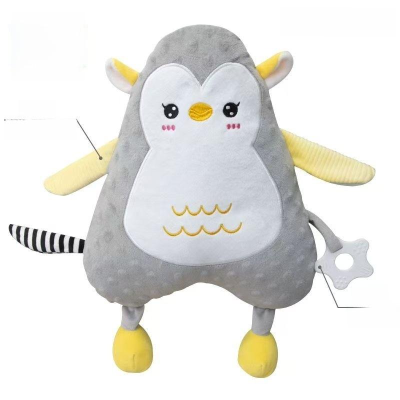 Soft Cotton Baby Sleep Doll With Cute Animal Design For Newborn Bedtime