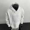 Мужской худи cleanfit с рельефной строчкой, весна-осень, американский плотный худи, повседневная спортивная куртка